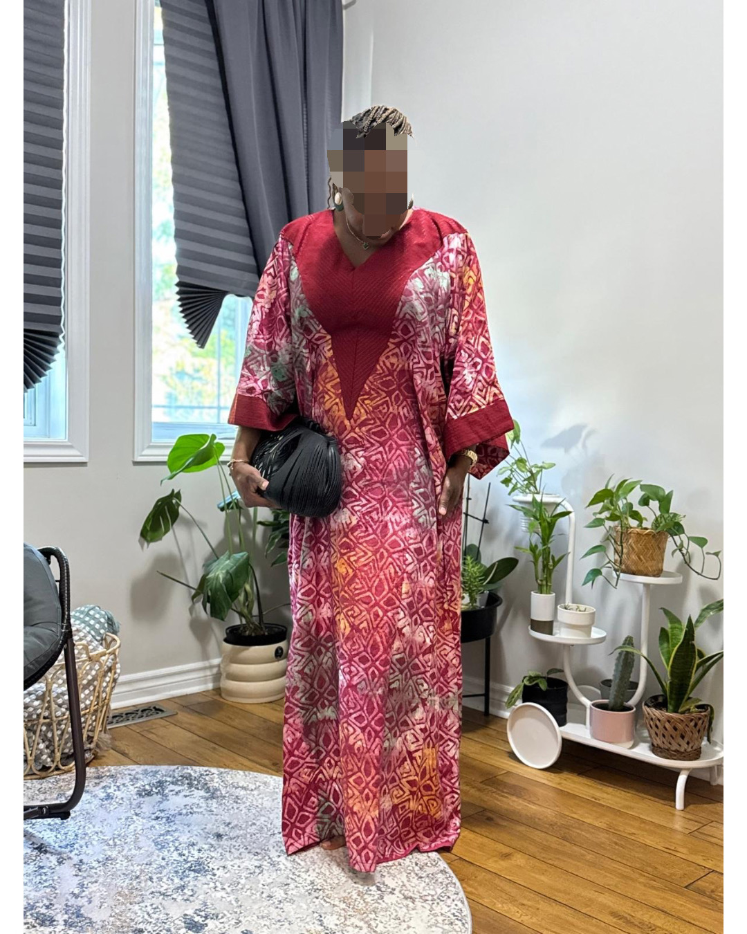 Boubou femme Coloris Rose – Image 2